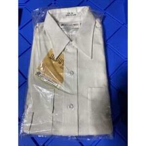 Horace Small Shirt Mens 16.5 White Uniform Deputy Deluxe Police New